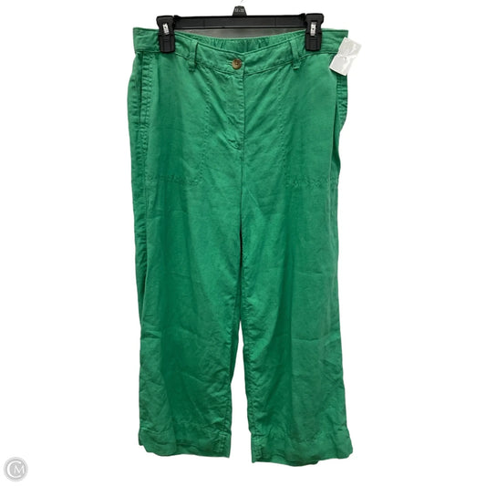 Pants Linen By J. Jill In Green, Size: S