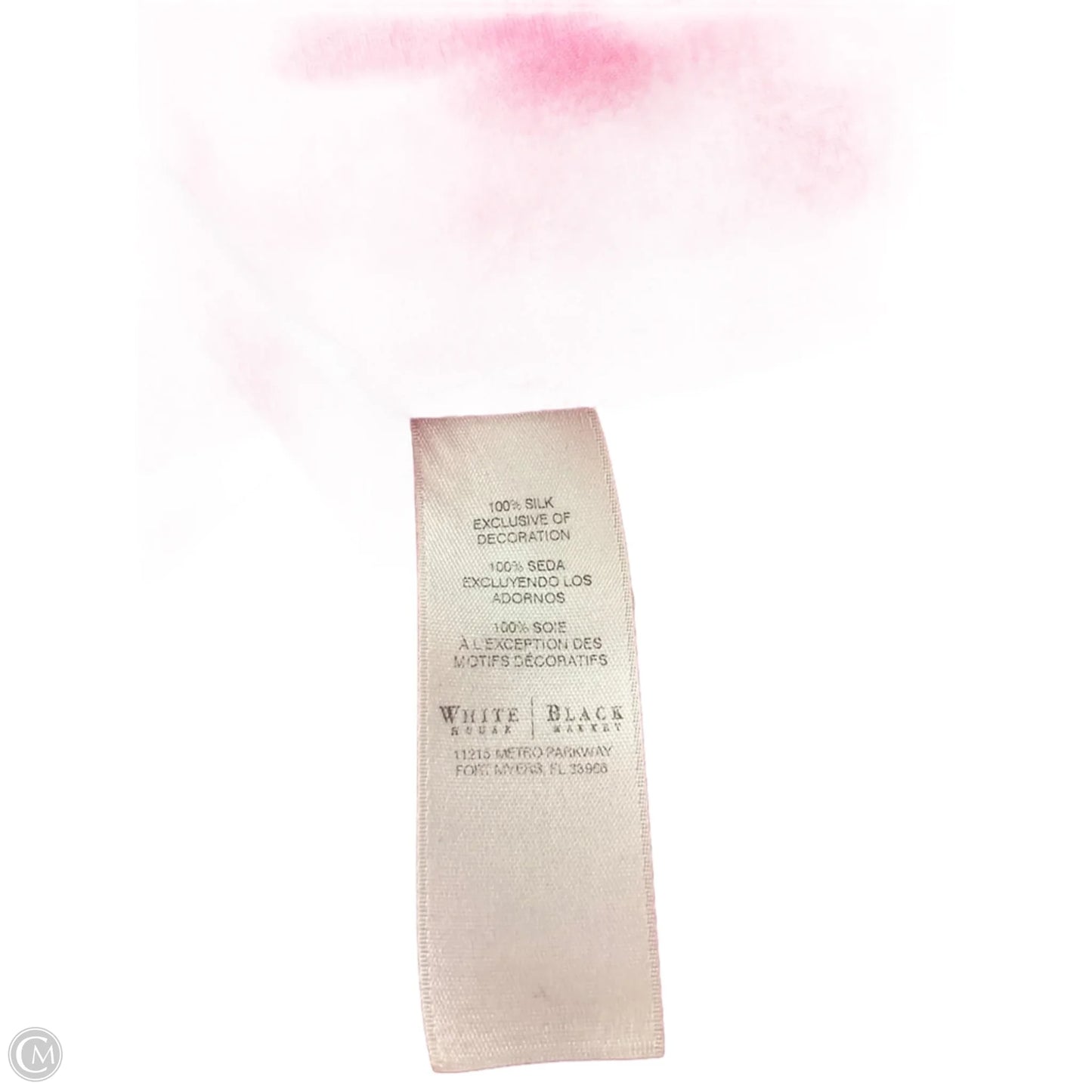 Top 3/4 Sleeve By White House Black Market In Pink, Size: S