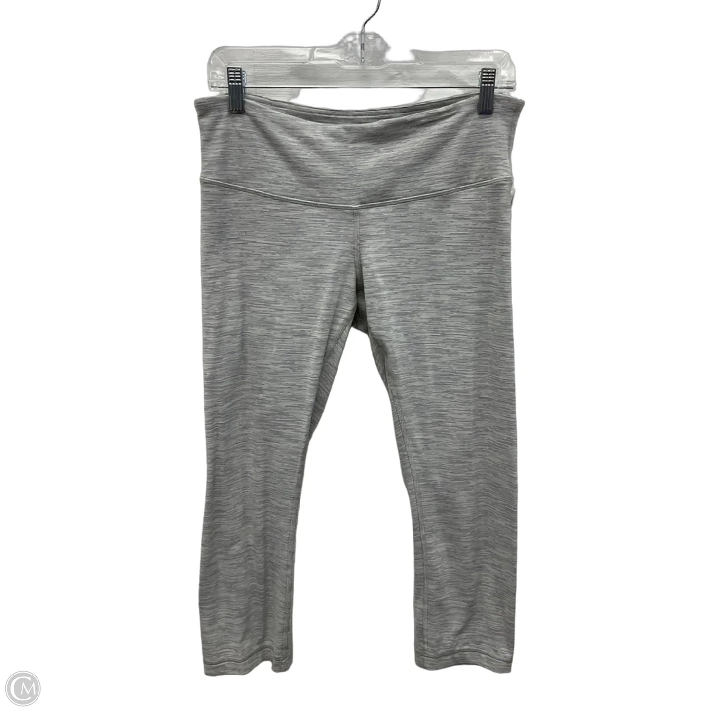 Athletic Capris By Lululemon In Grey, Size: 8