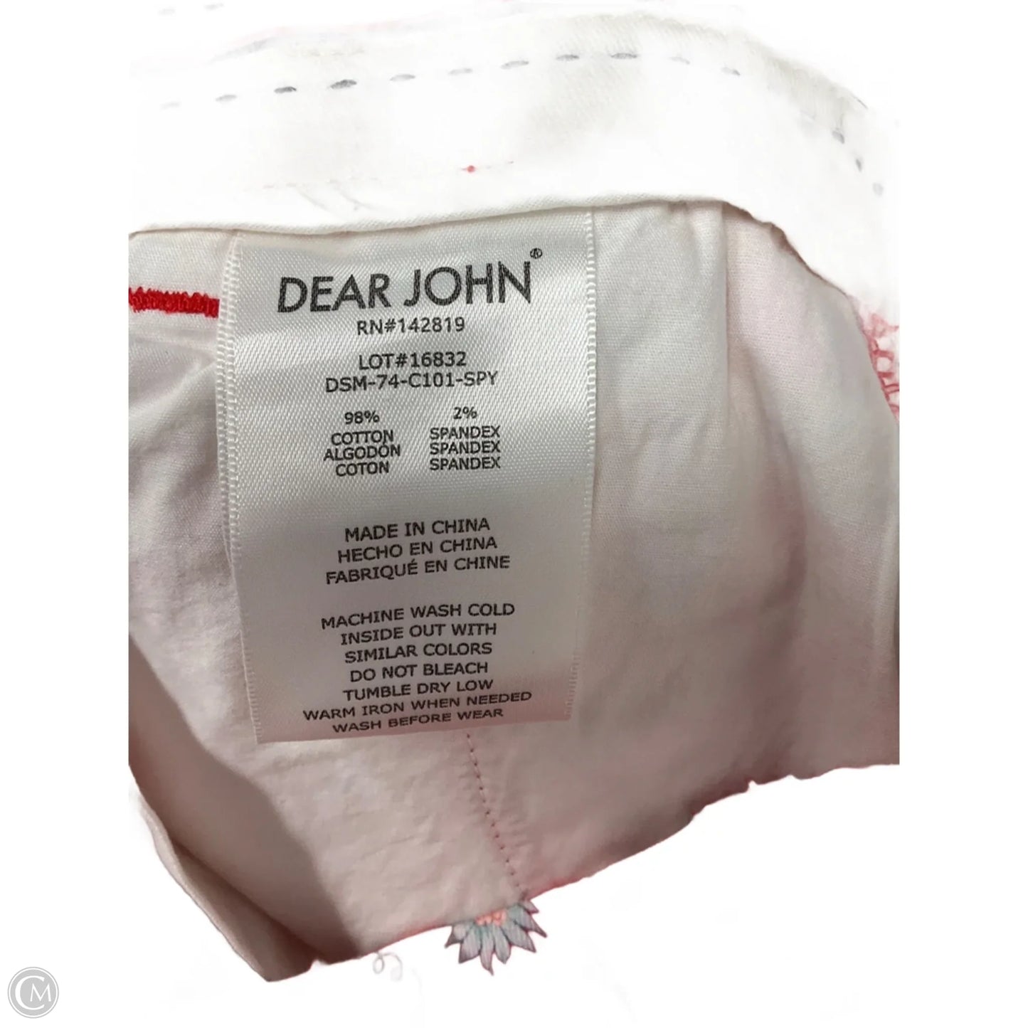 Shorts By Dear John In Red, Size: 4