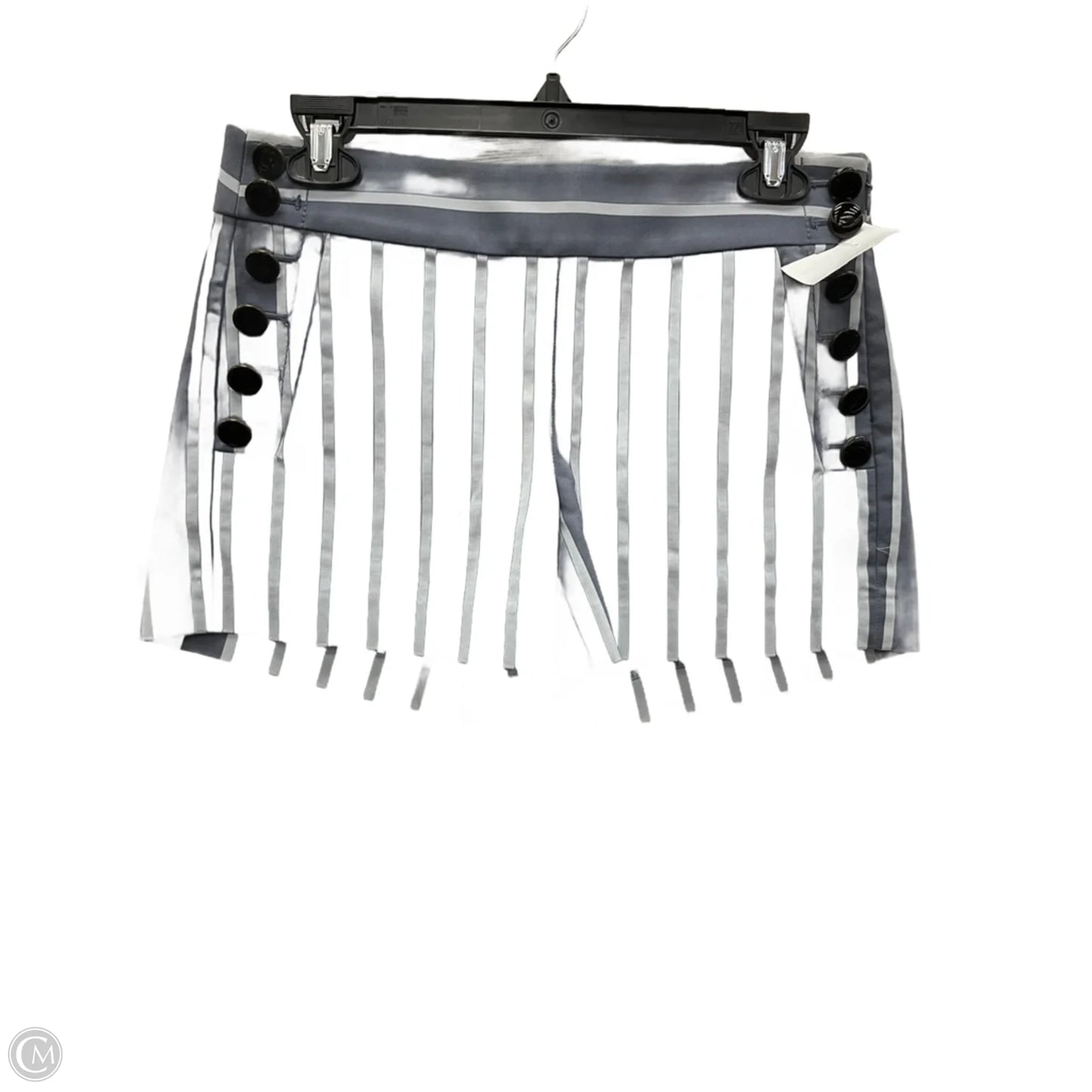 Shorts By Loft In Grey & White, Size: 0