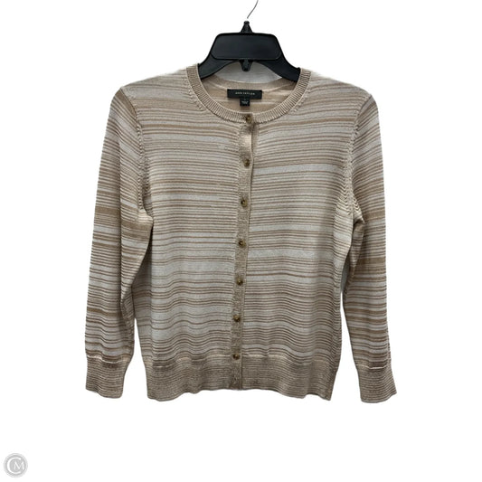 Cardigan By Ann Taylor In Tan, Size: S