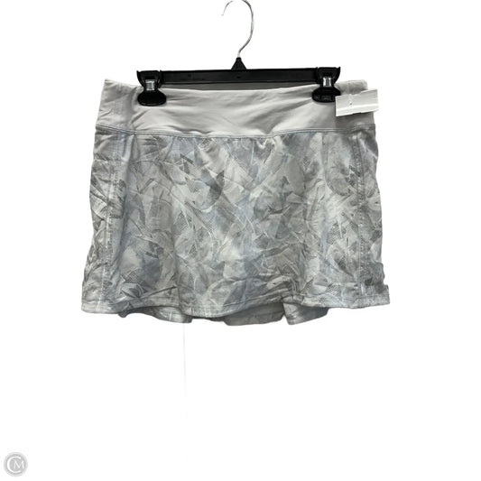 Athletic Skirt By Lululemon In White, Size: S