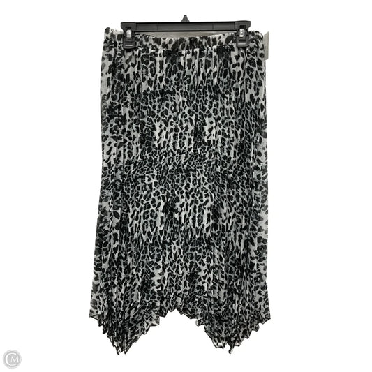 Skirt Maxi By Adrianna Papell In Animal Print, Size: L