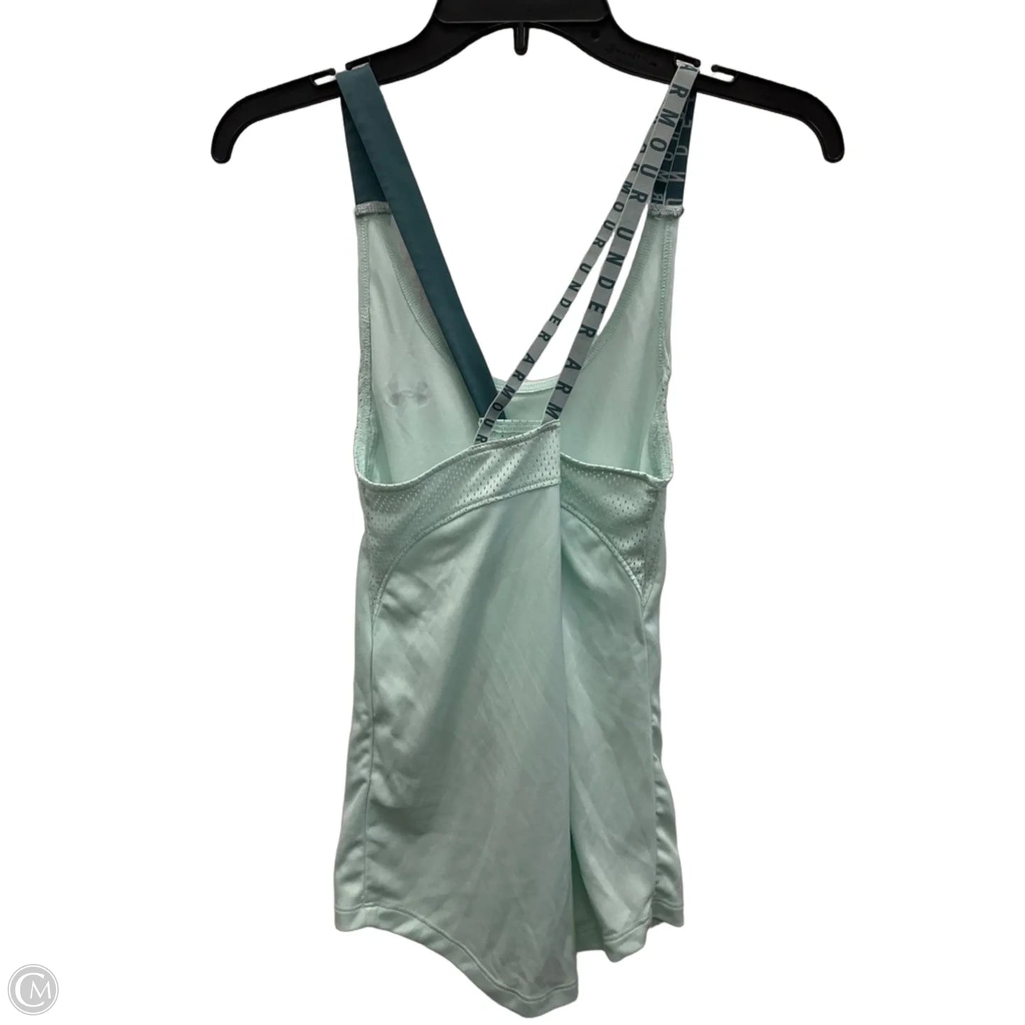 Athletic Tank Top By Under Armour In Teal, Size: Xs