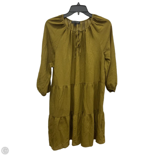 Dress Casual Midi By Banana Republic In Green, Size: S