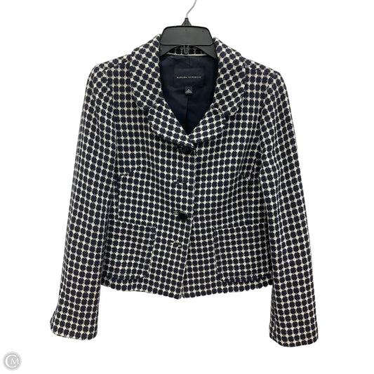 Blazer By Banana Republic In Blue & White, Size: S