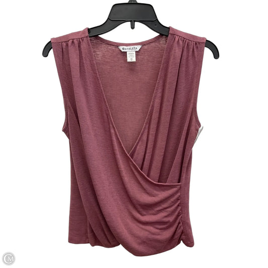 Athletic Tank Top By Athleta In Pink, Size: Xs