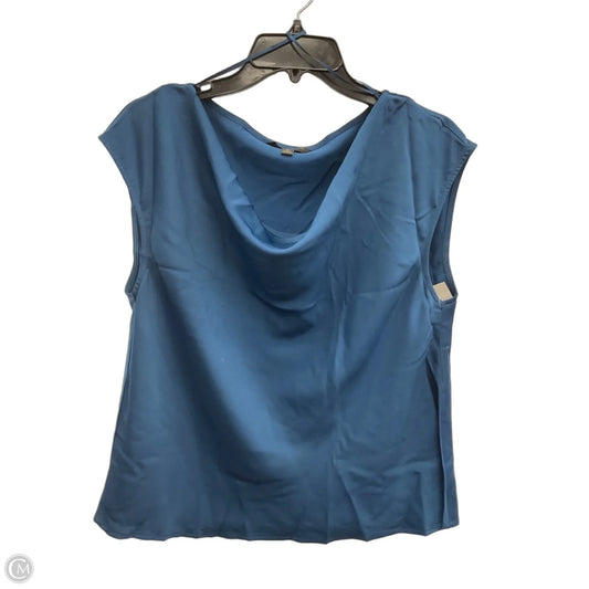 Top Sleeveless By Banana Republic In Blue, Size: M