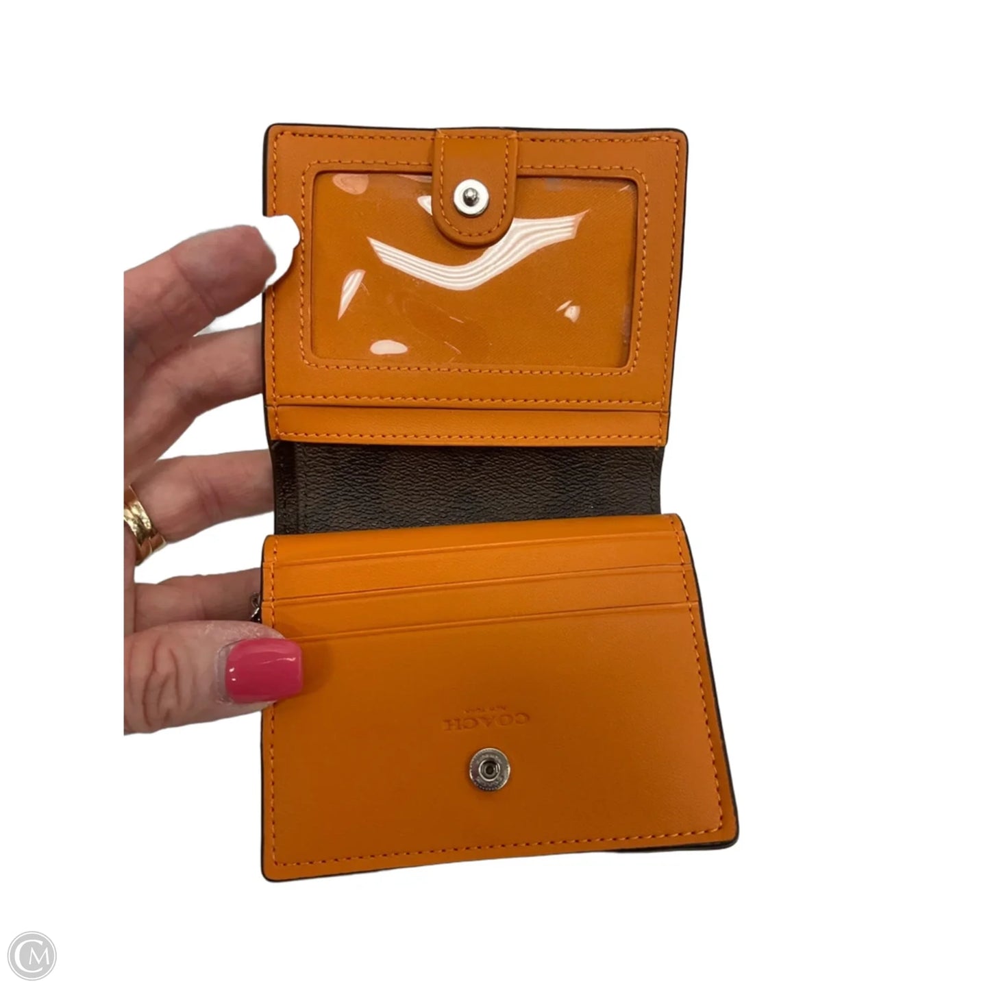 Wallet Designer By Coach, Size: Medium