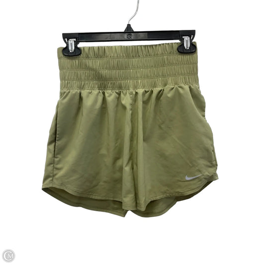 Athletic Shorts By Nike Apparel In Green, Size: S