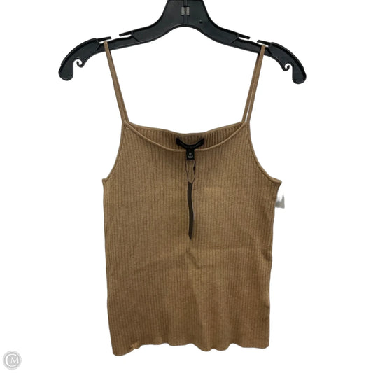 Tank Top By Banana Republic In Tan, Size: M