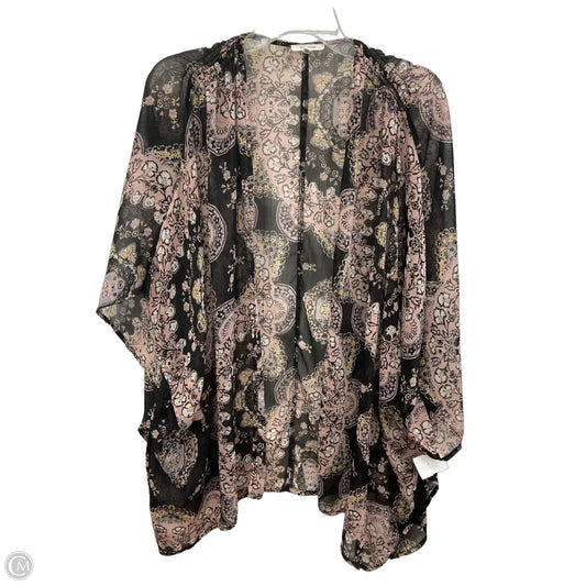 Swimwear Cover-up By Maurices In Black & Purple, Size: Osfm