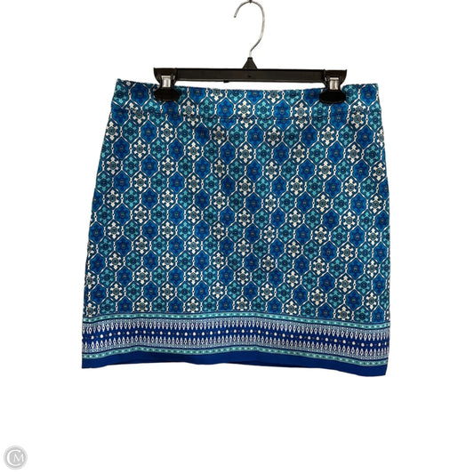 Skirt Midi By Talbots In Blue, Size: 12p