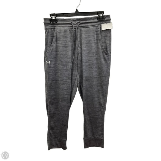 Athletic Pants By Under Armour In Grey, Size: M