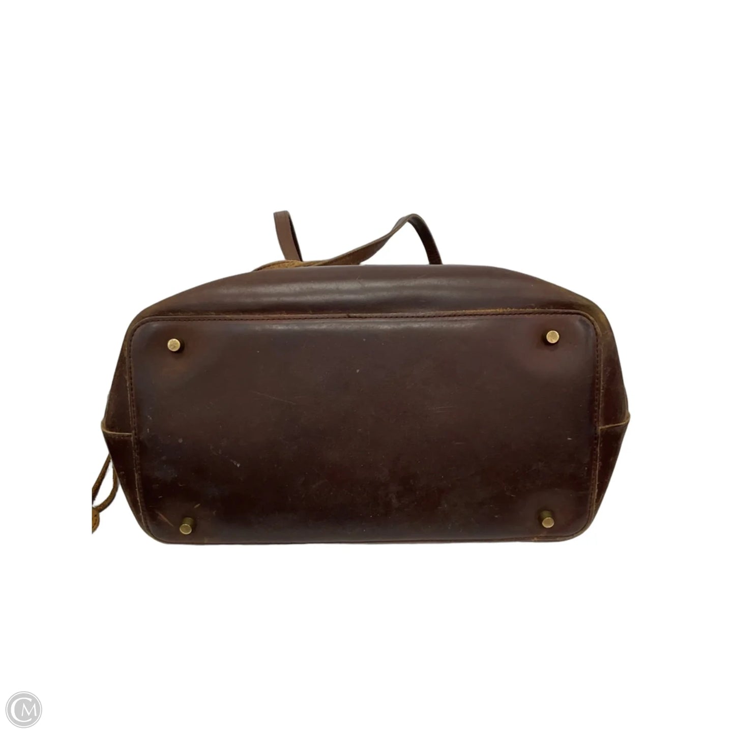 Tote Leather By Cma, Size: Large