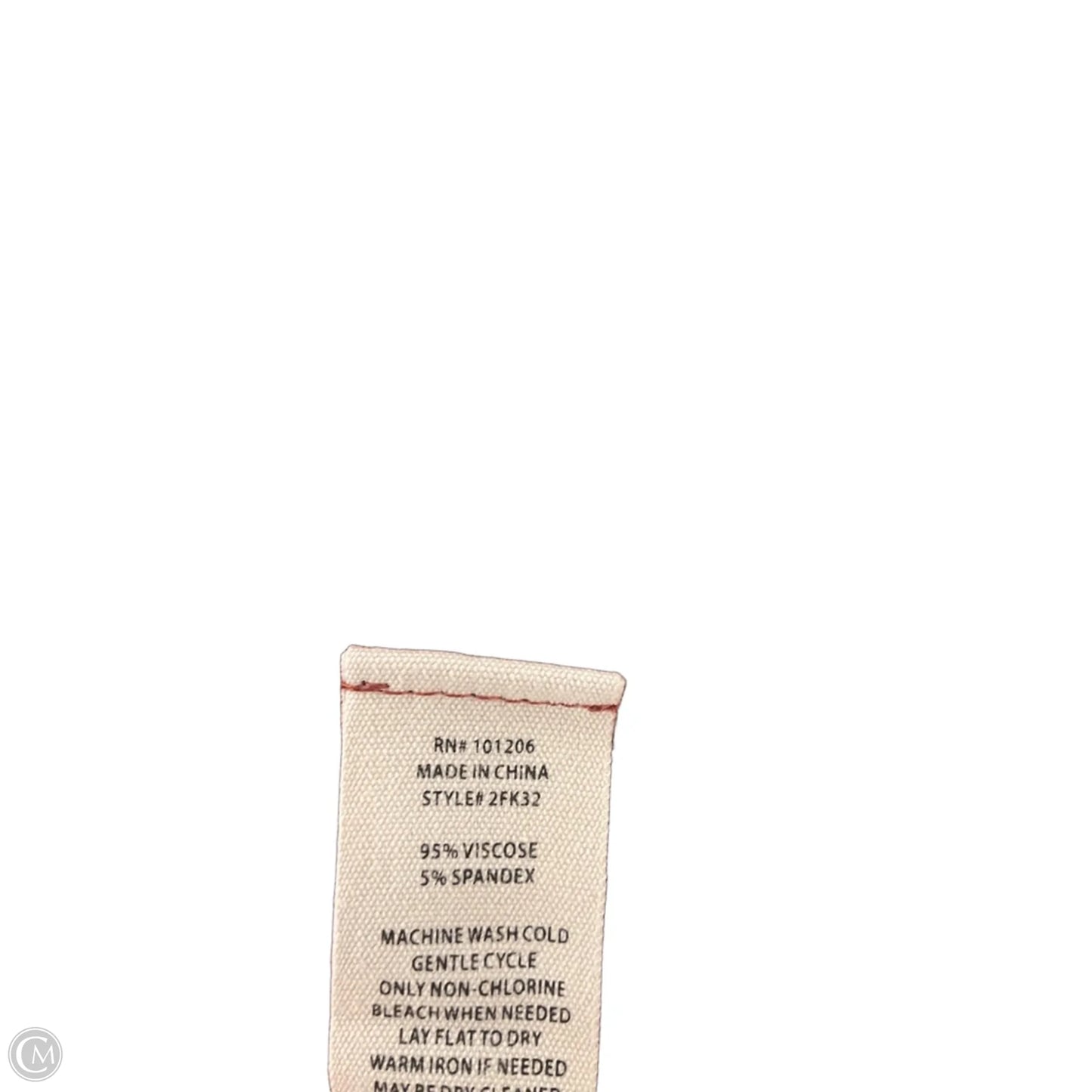 Top Sleeveless Basic By Soft Surroundings In Orange, Size: Xl