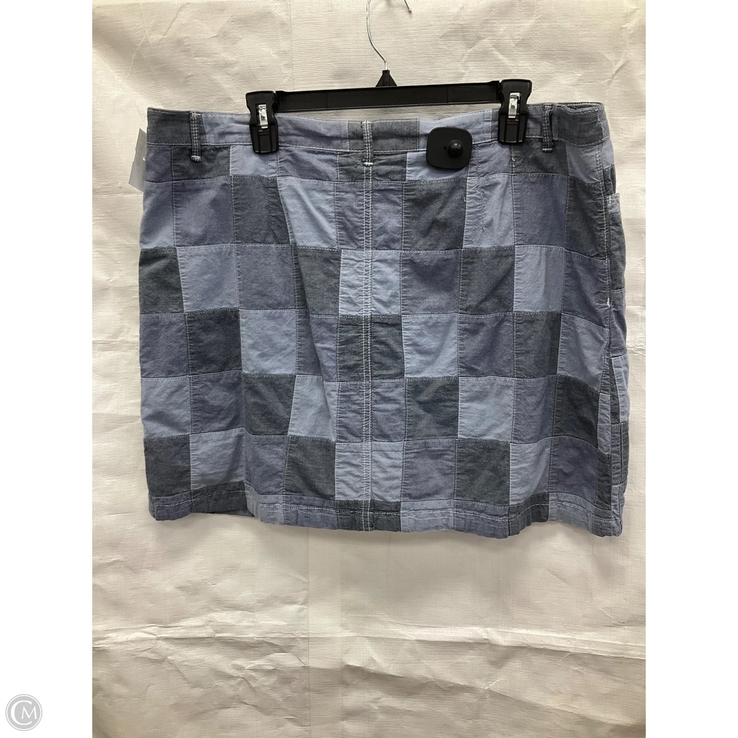 Skort By Croft And Barrow In Blue, Size: 18