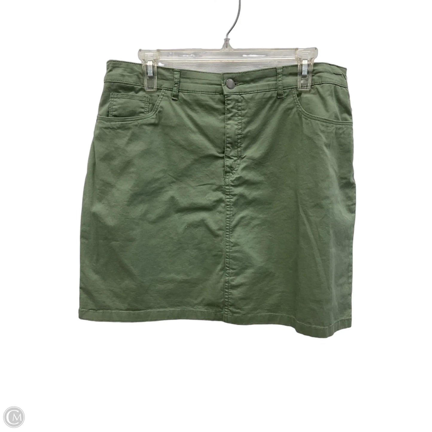 Skort By Croft And Barrow In Green, Size: 16