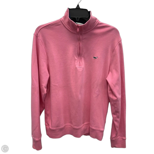 Athletic Sweatshirt Collar By Vineyard Vines In Pink, Size: Xs