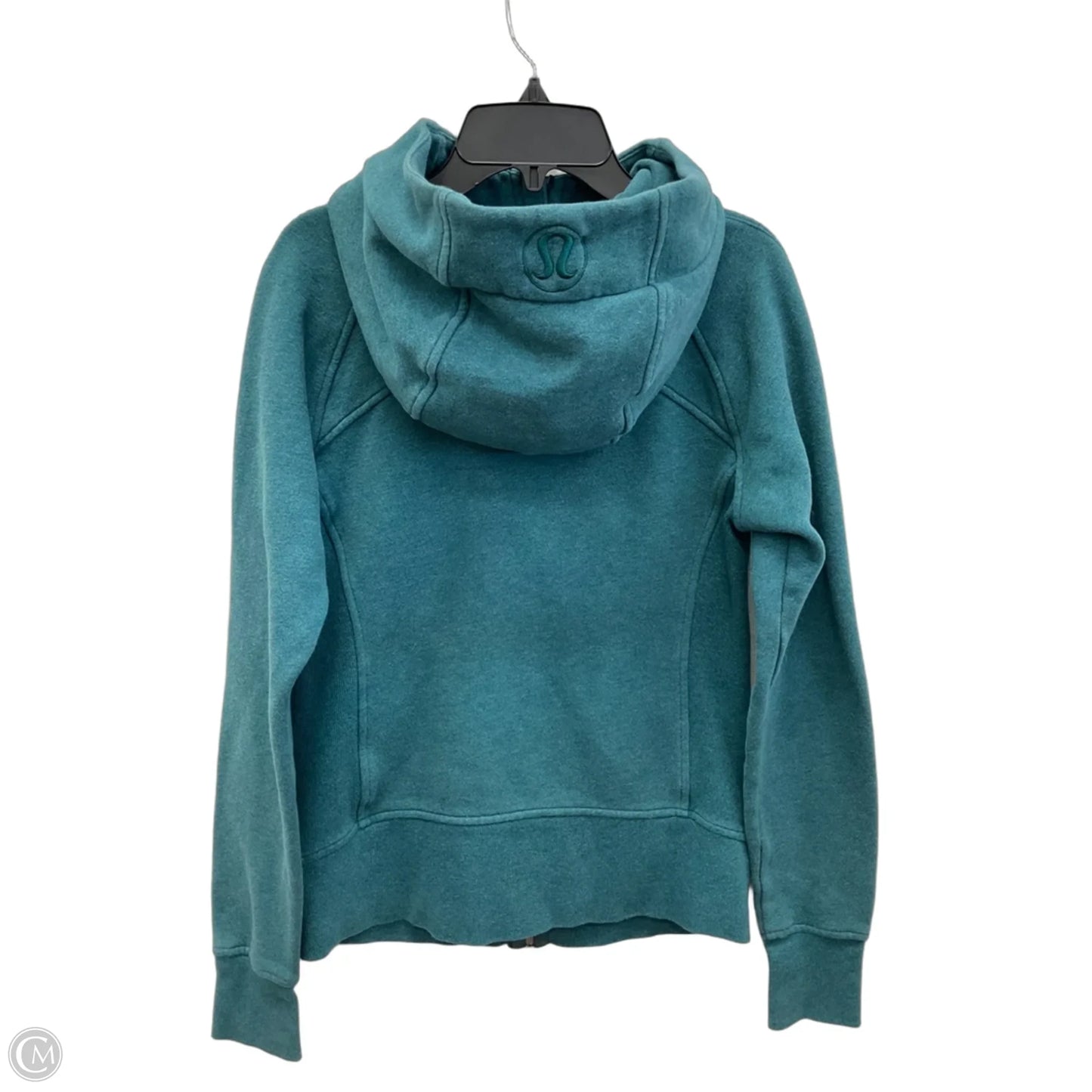 Athletic Jacket By Lululemon In Blue, Size: S