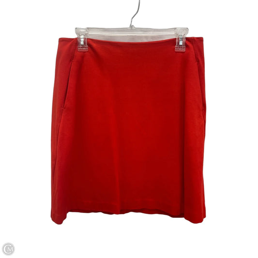 Skirt Midi By Cabi In Orange, Size: 8