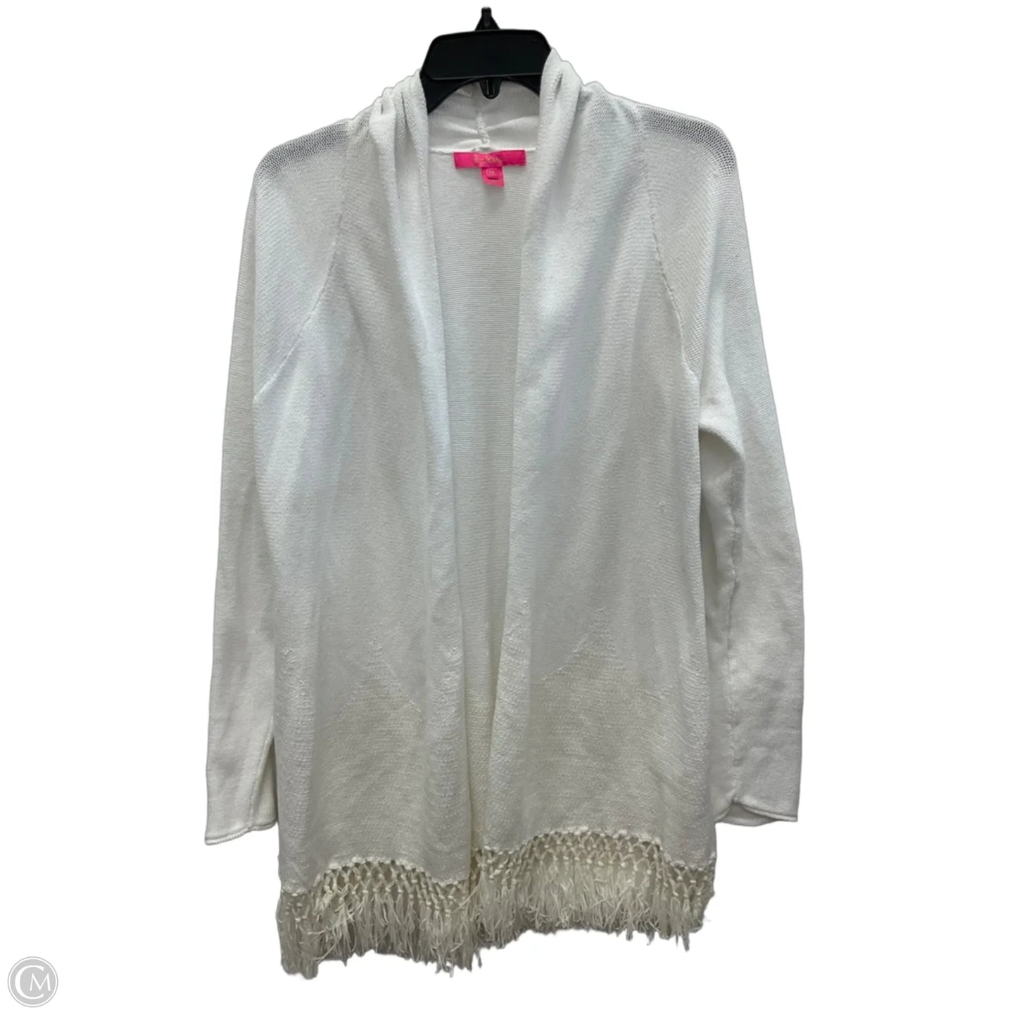 Cardigan Designer By Lilly Pulitzer In White, Size: Xl
