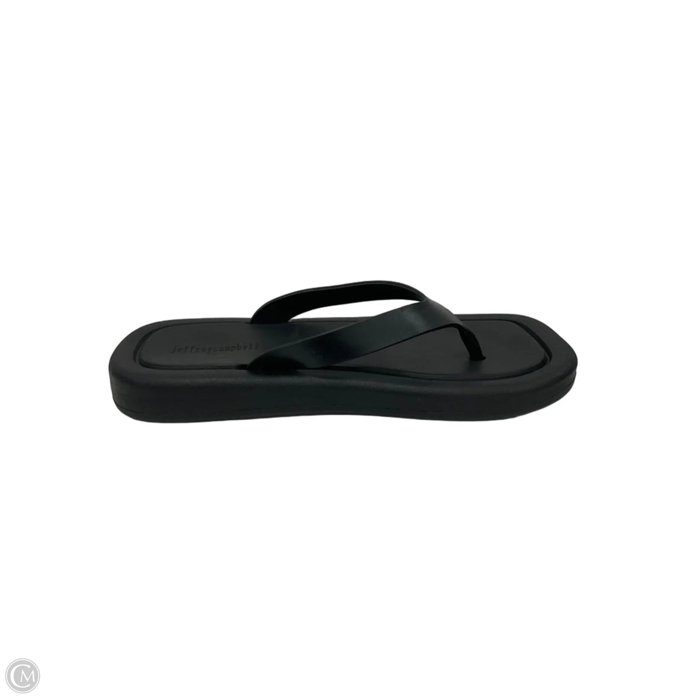 Sandals Flip Flops By Jeffrey Campbell In Black, Size: 8