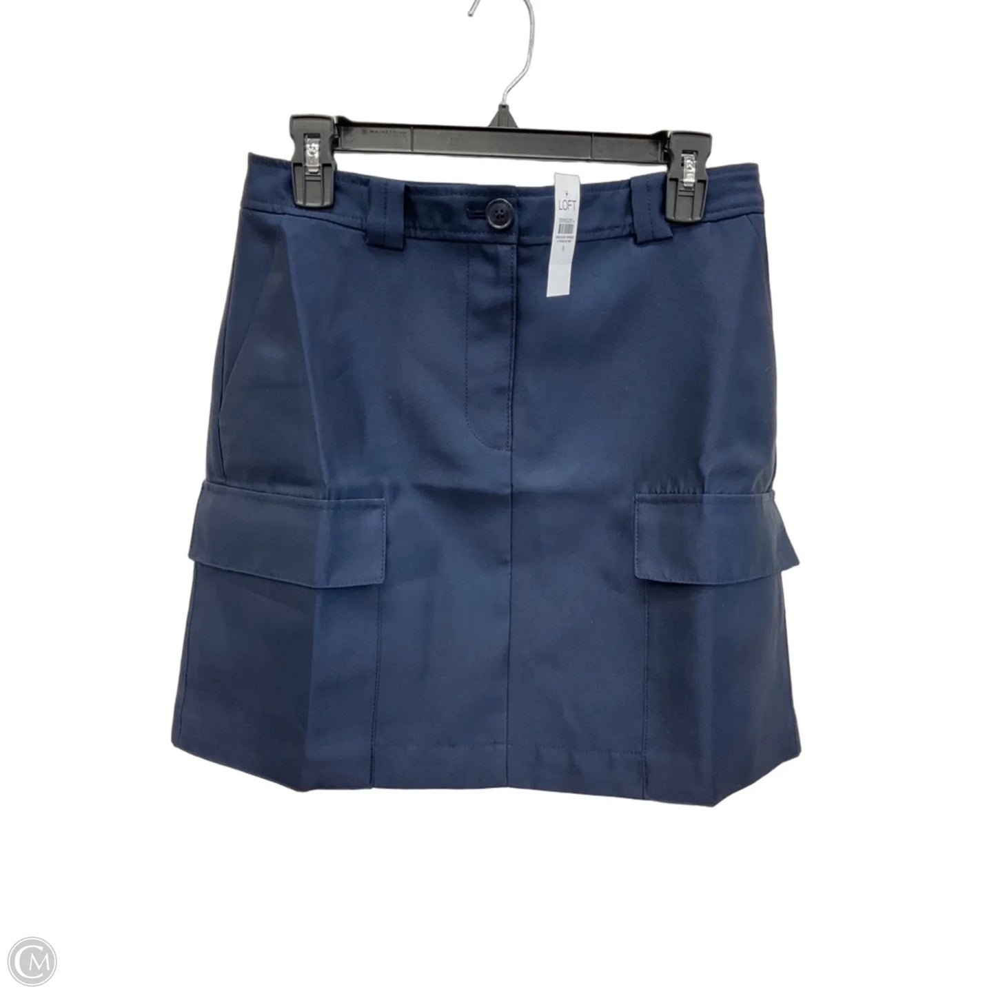 Skirt Midi By Loft In Blue, Size: 8
