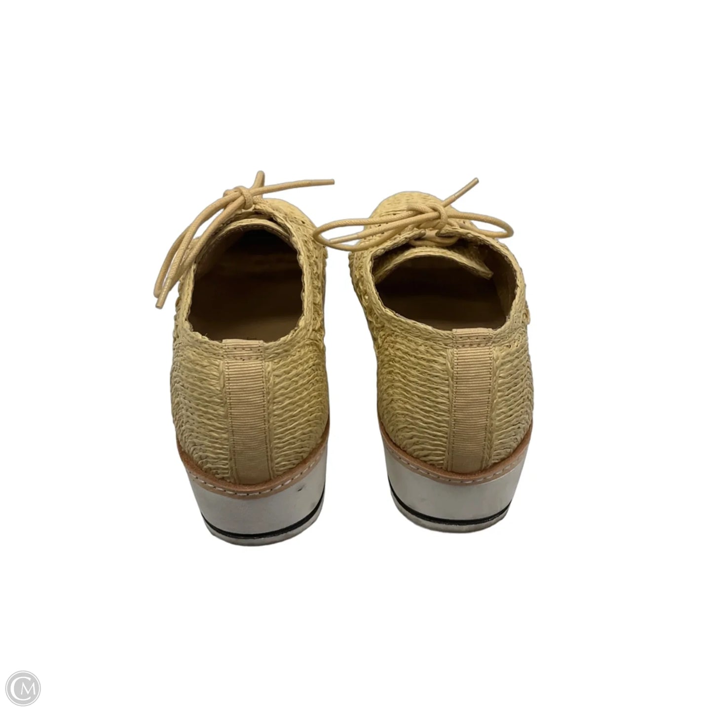 Shoes Sneakers By Chelsea And Violet In Tan & White, Size: 8