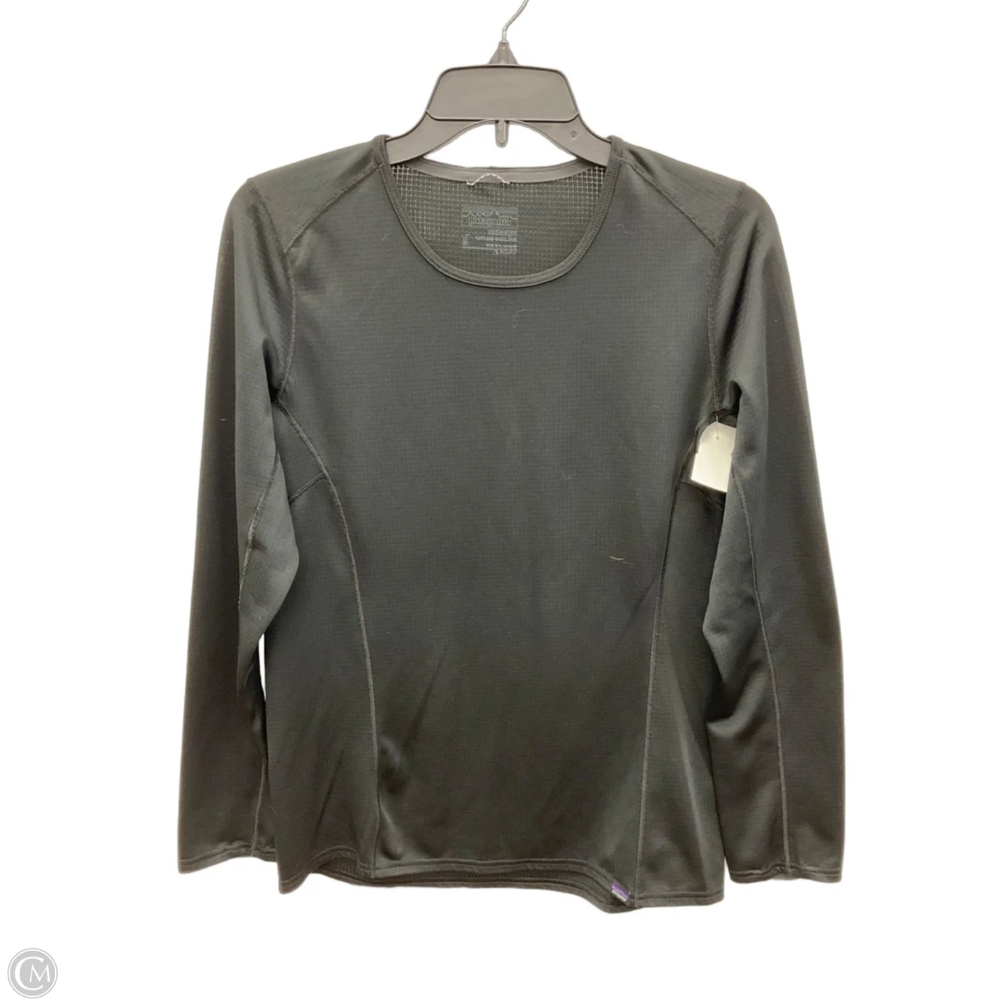 Athletic Top Long Sleeve Crewneck By Patagonia In Black, Size: M