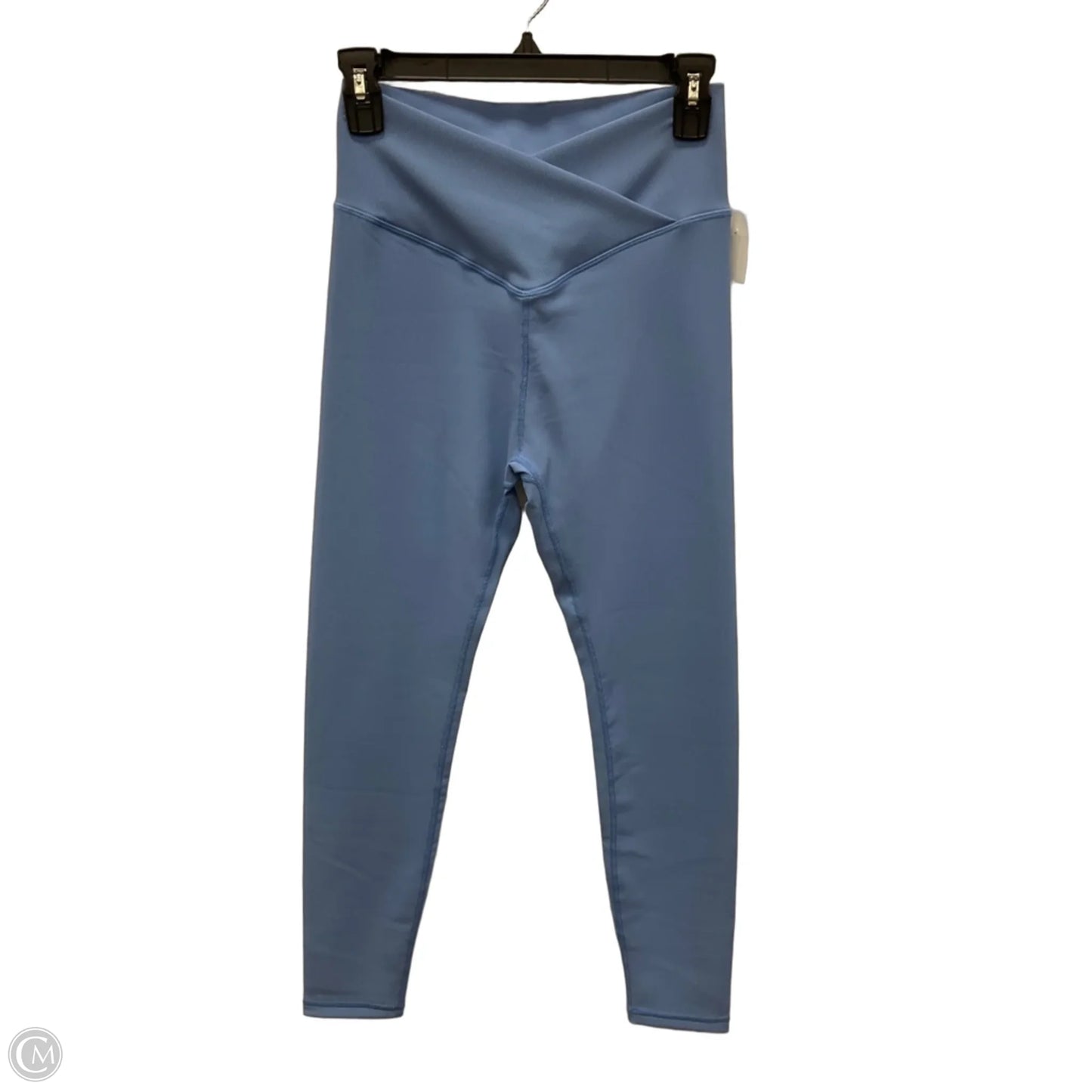 Athletic Leggings By Wilo In Blue, Size: M