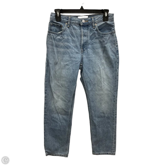 Jeans Straight By Everlane In Blue Denim, Size: 4