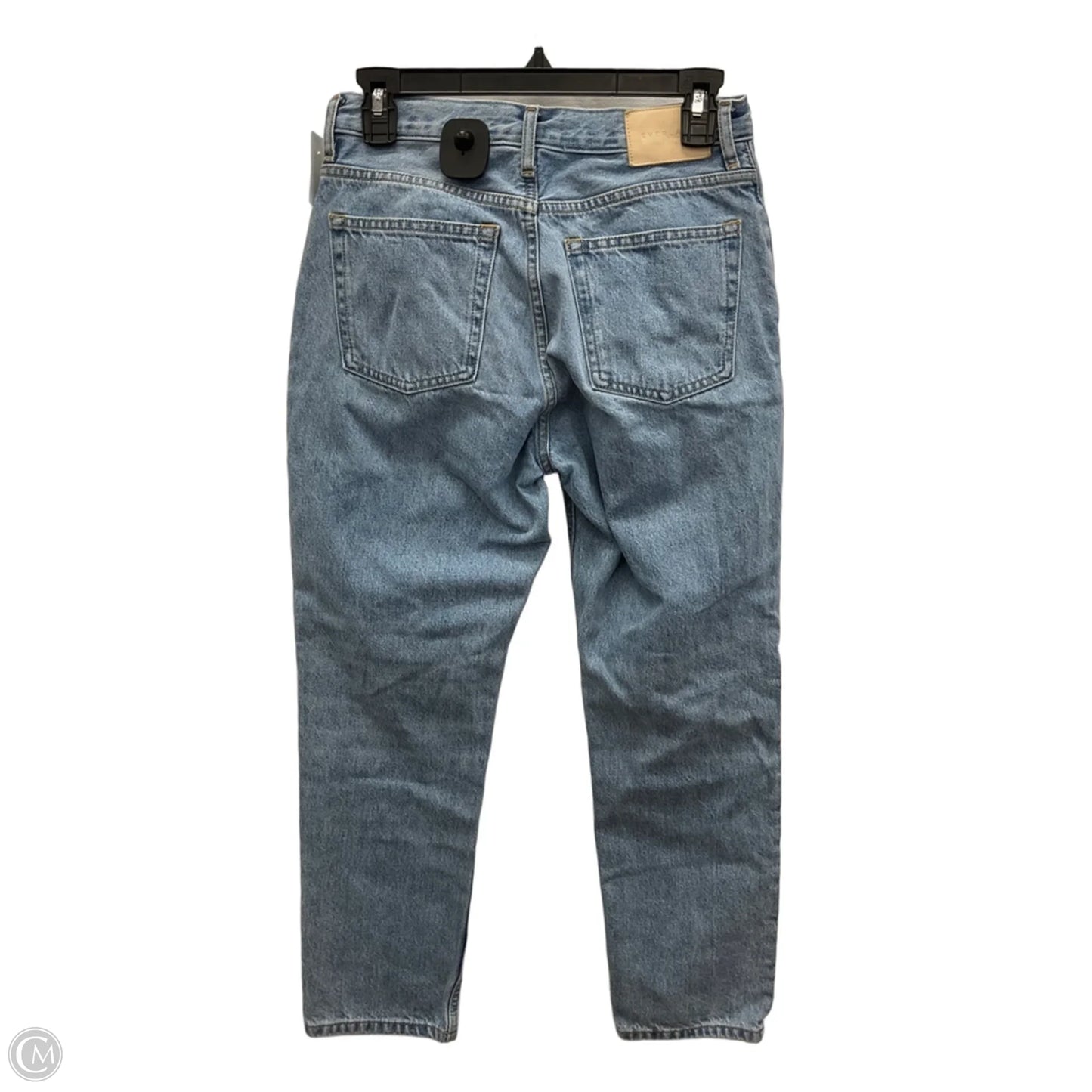 Jeans Straight By Everlane In Blue Denim, Size: 4