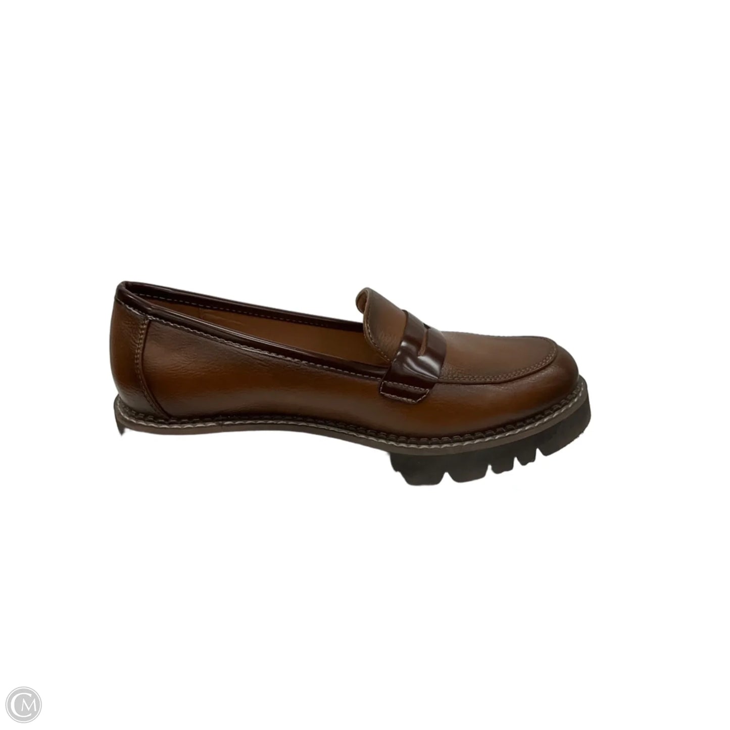 Shoes Flats By Spring Step In Black & Brown, Size: 7