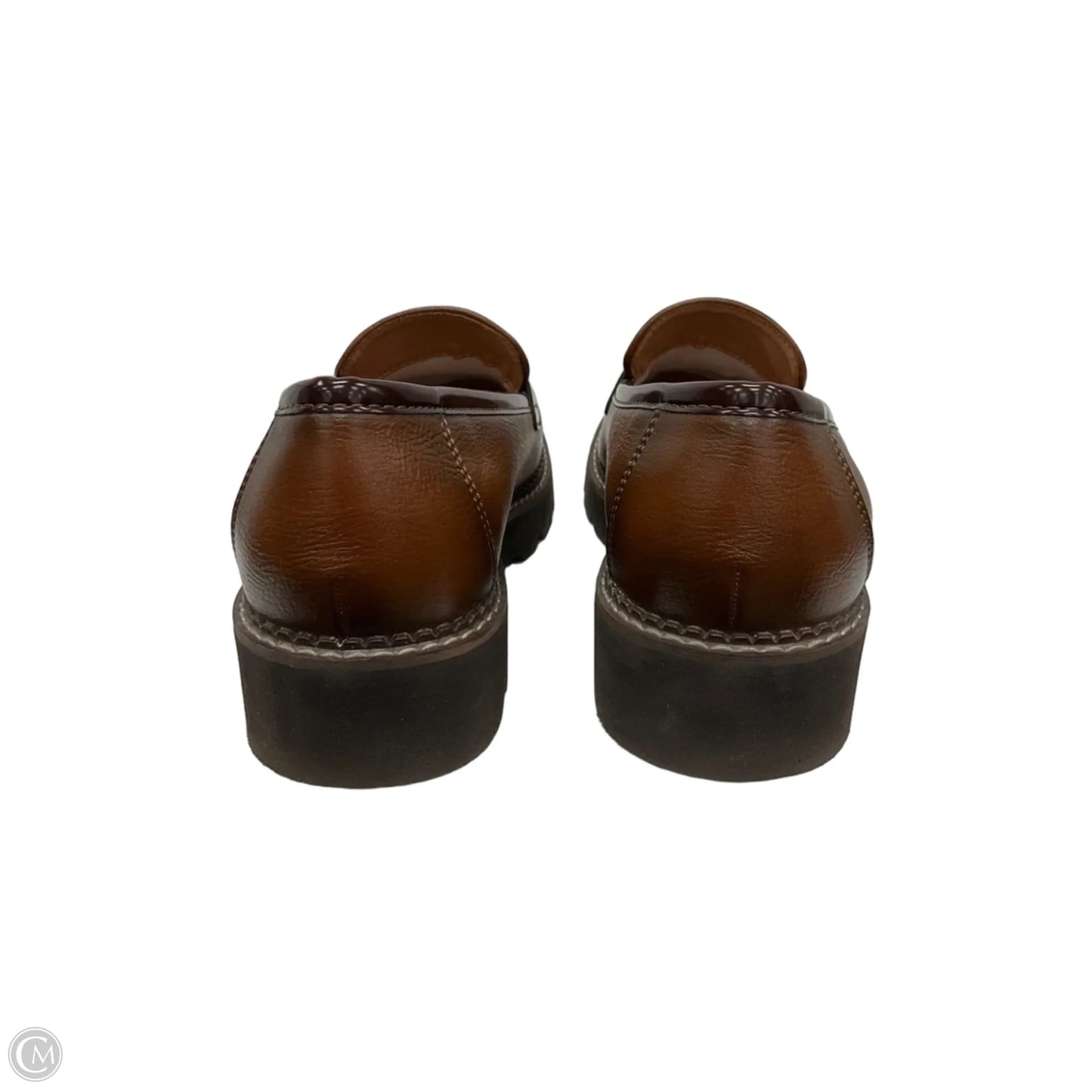 Shoes Flats By Spring Step In Black & Brown, Size: 7