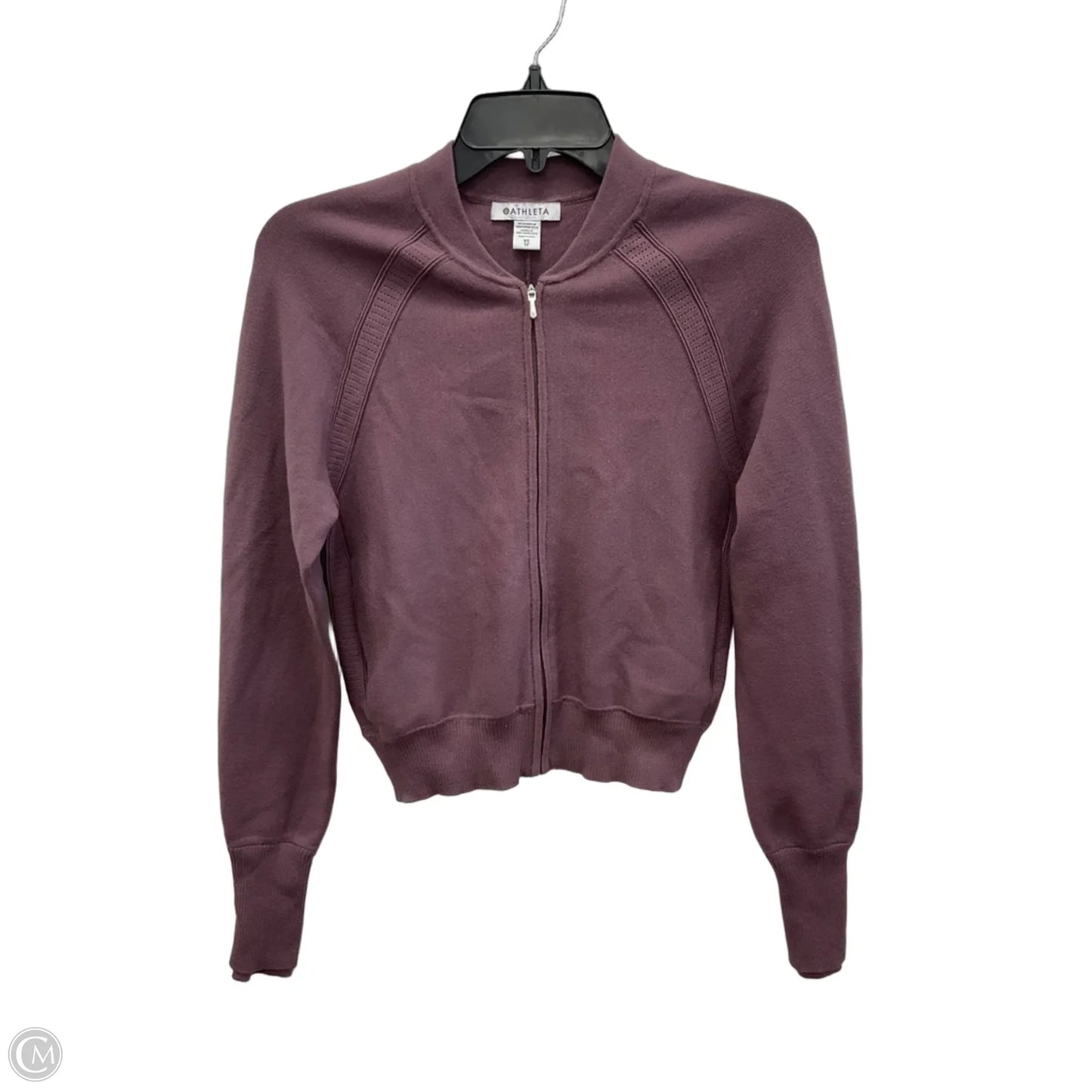 Athletic Jacket By Athleta In Purple, Size: Xs