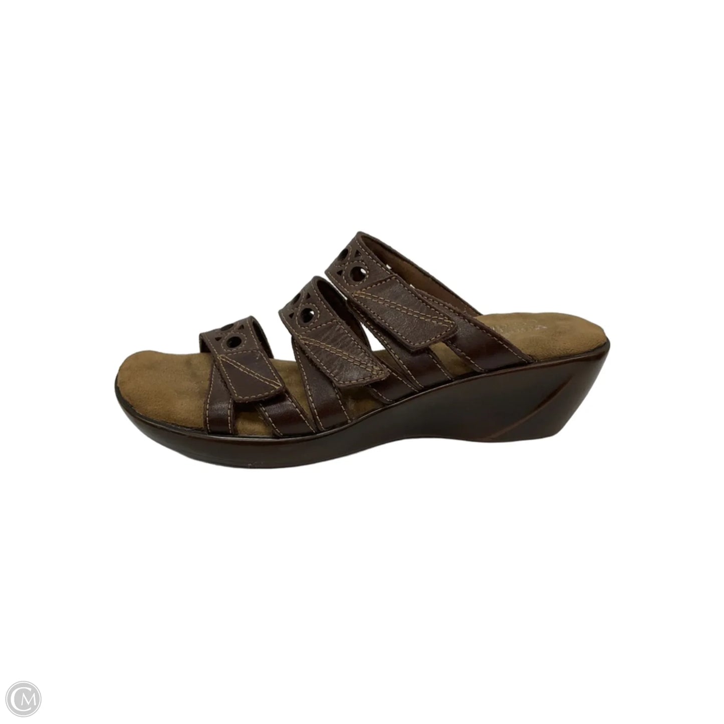 Sandals Flats By Cmf In Brown, Size: 6.5