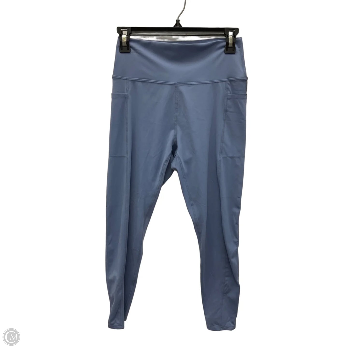 Athletic Leggings By Danskin In Blue, Size: L