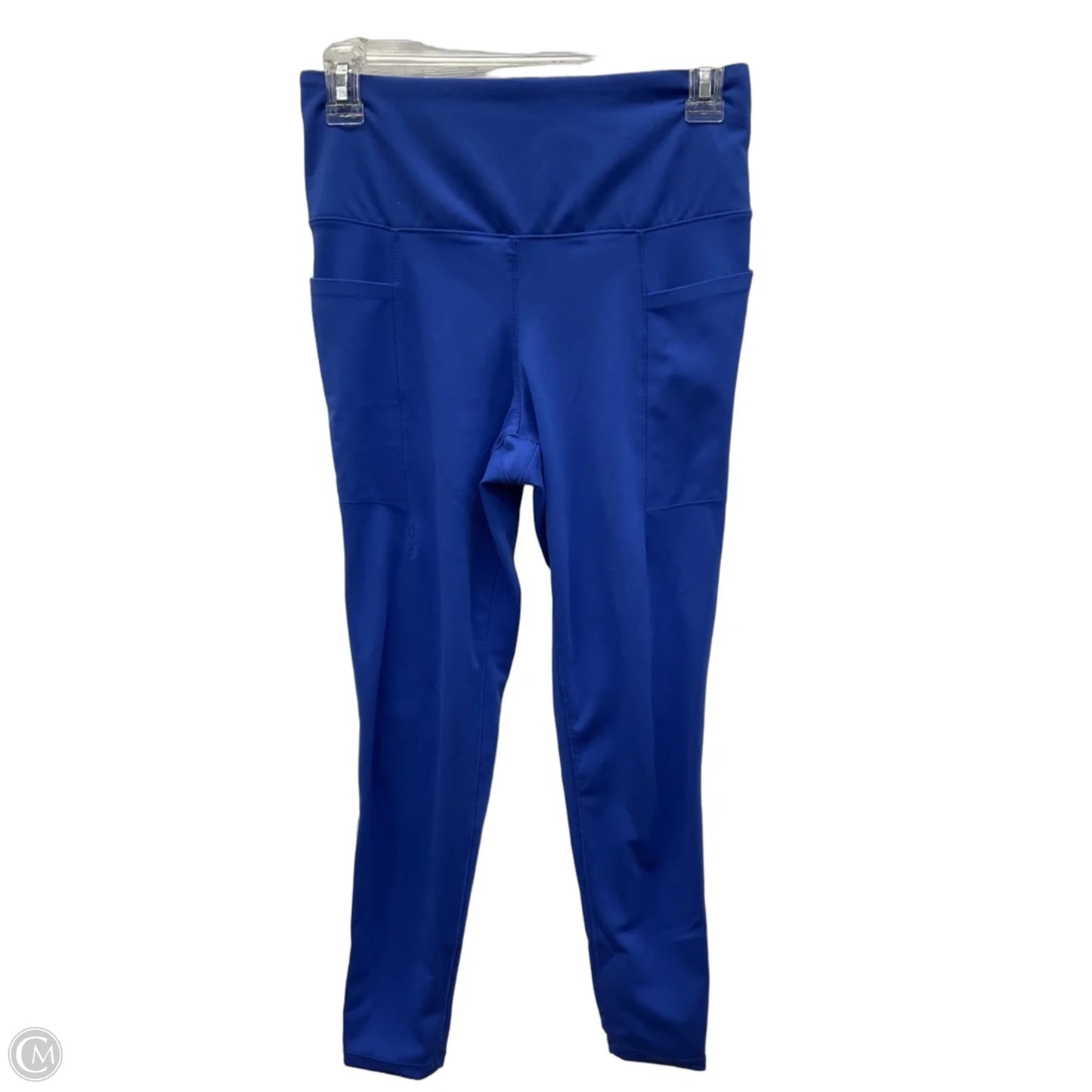Athletic Leggings By Danskin In Blue, Size: M