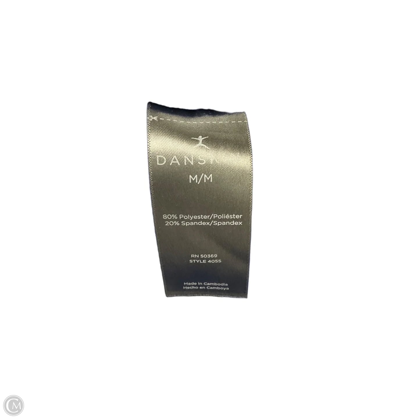 Athletic Leggings By Danskin In Blue, Size: M