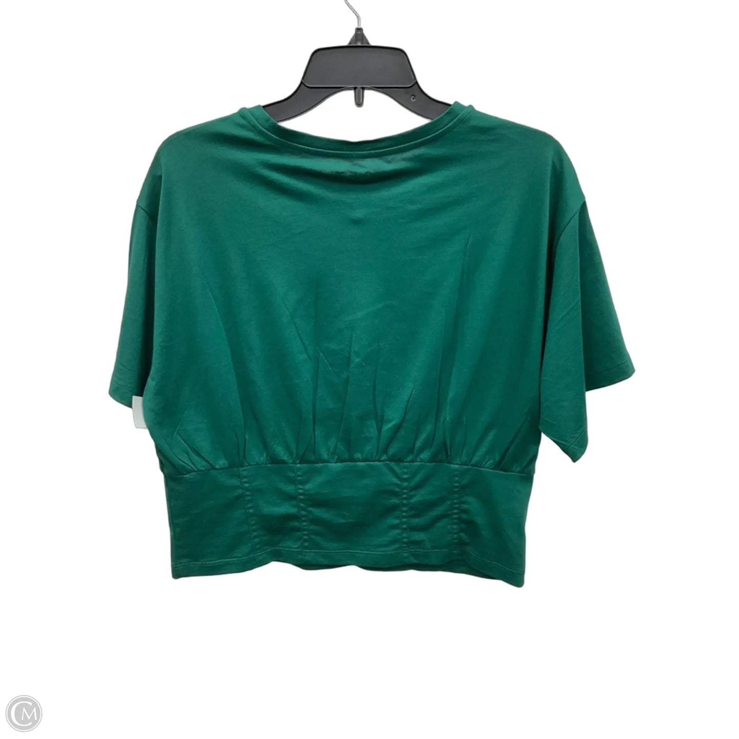 Top Short Sleeve By Loft In Green, Size: M