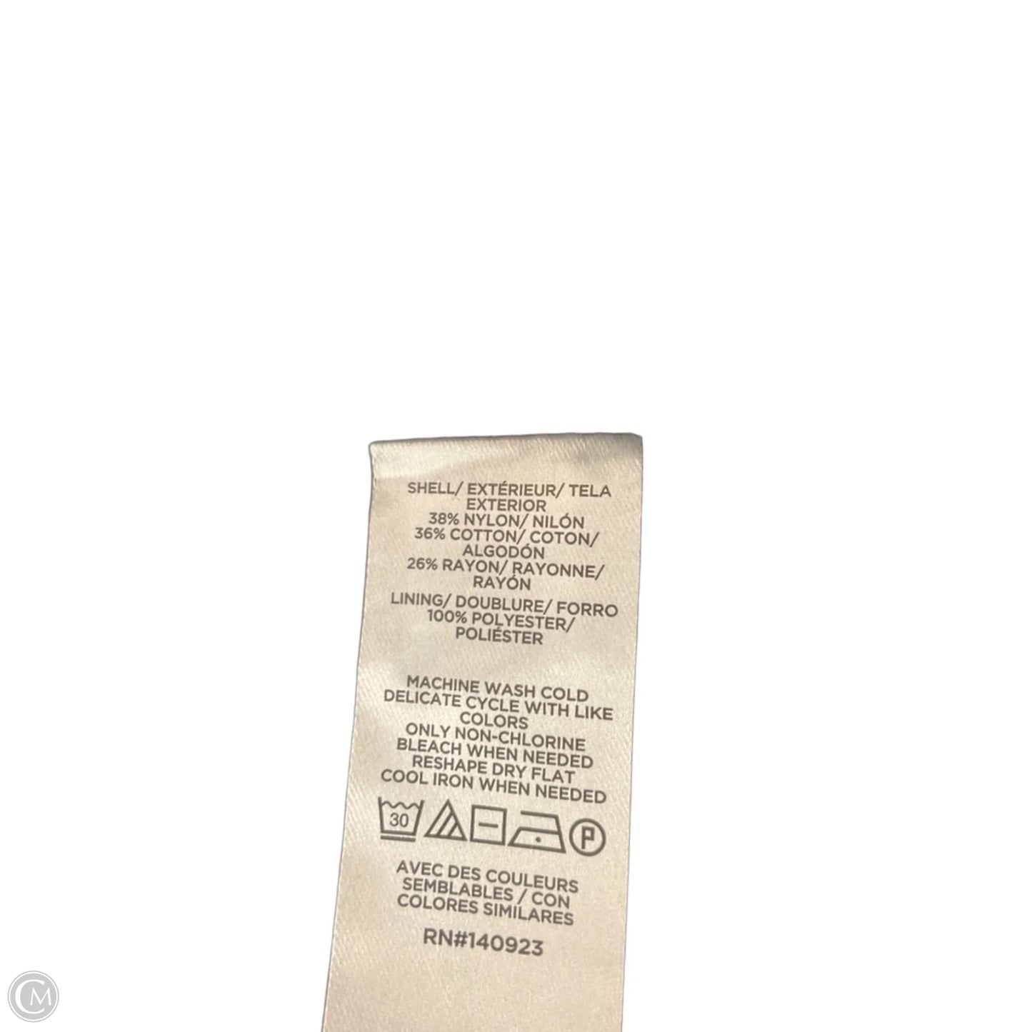 Top Sleeveless By Loft In Black, Size: M