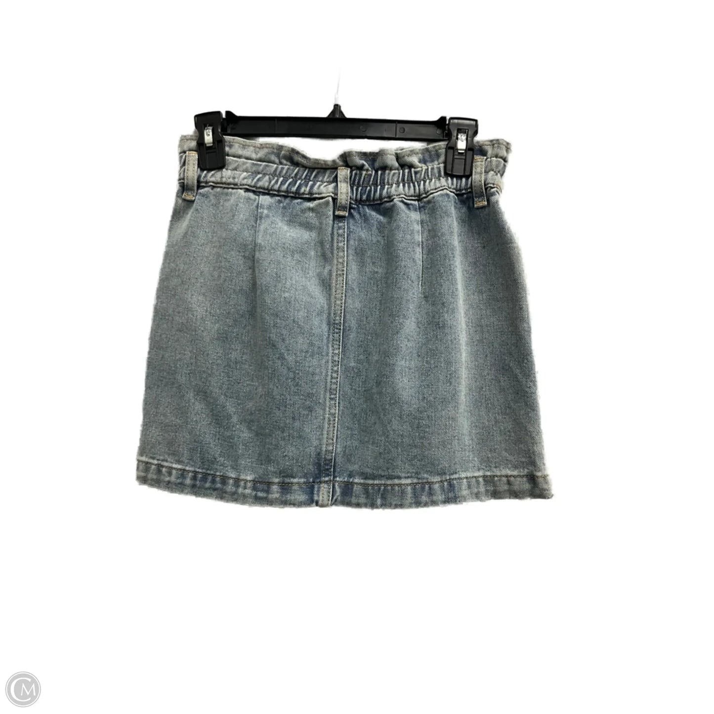 Skirt Mini & Short By Cma In Blue Denim, Size: S