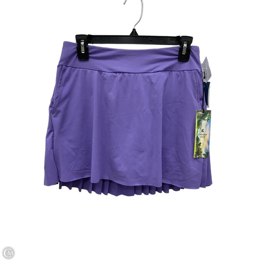 Athletic Skort By Kyodan In Purple, Size: M