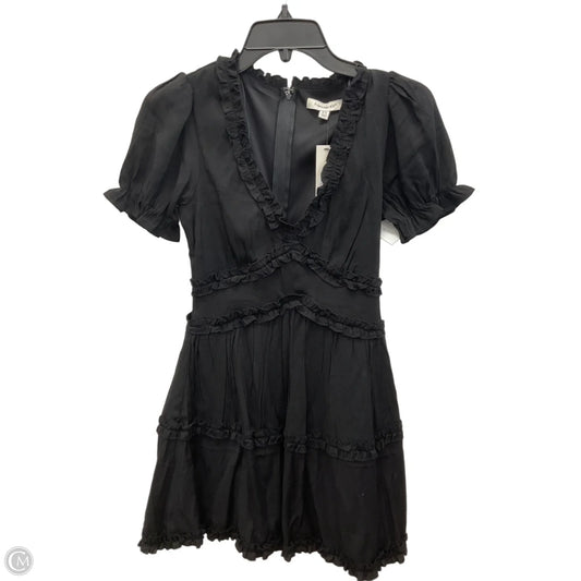 Dress Casual Short By Francesca's In Black, Size: Xs