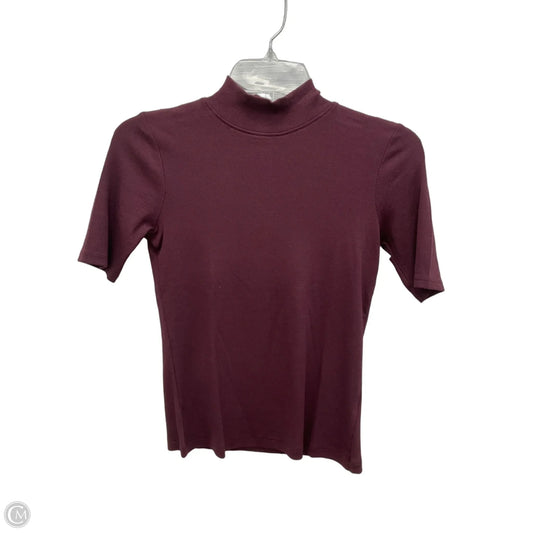 Top Short Sleeve Basic By Joie In Red, Size: Xs