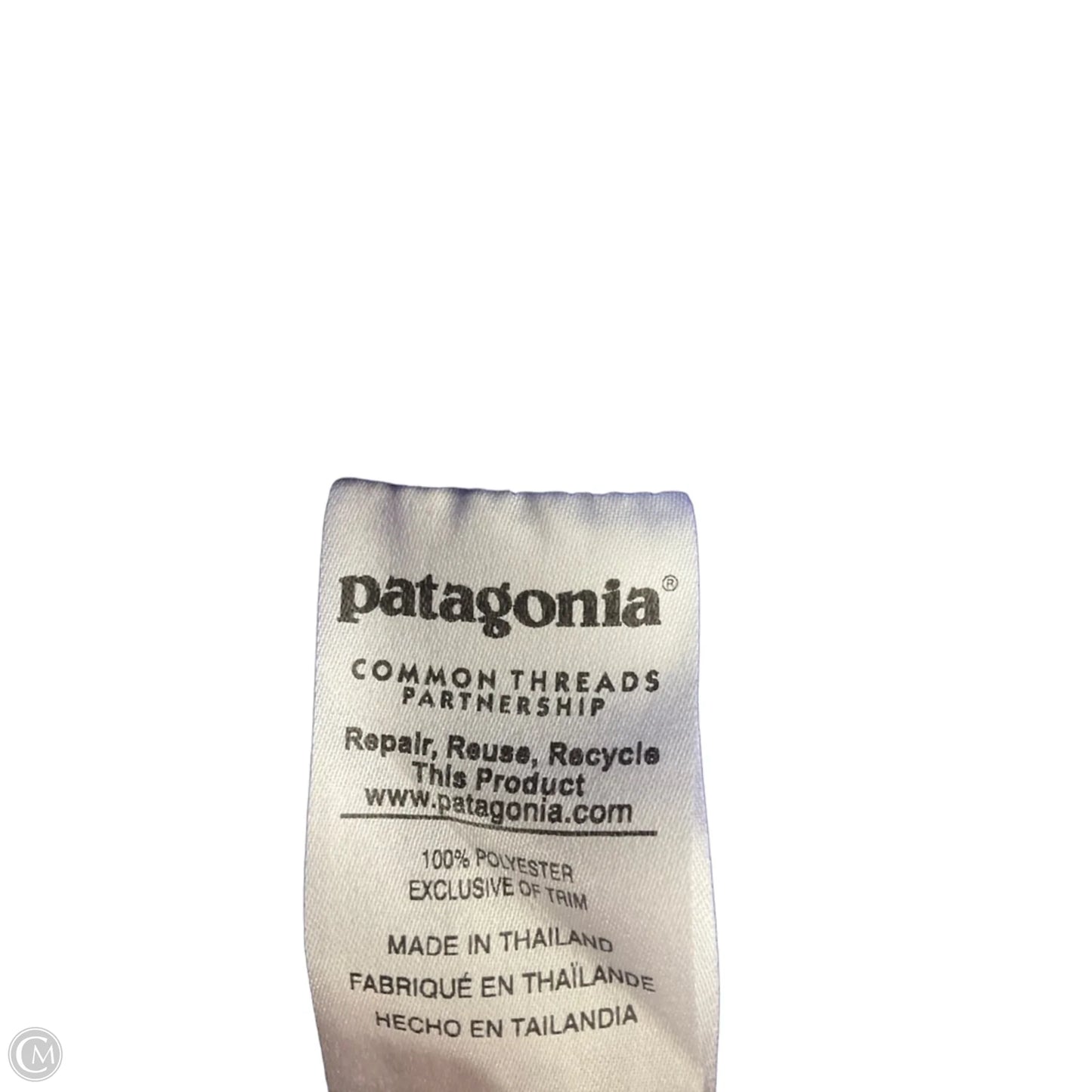 Athletic Jacket By Patagonia In Blue, Size: M