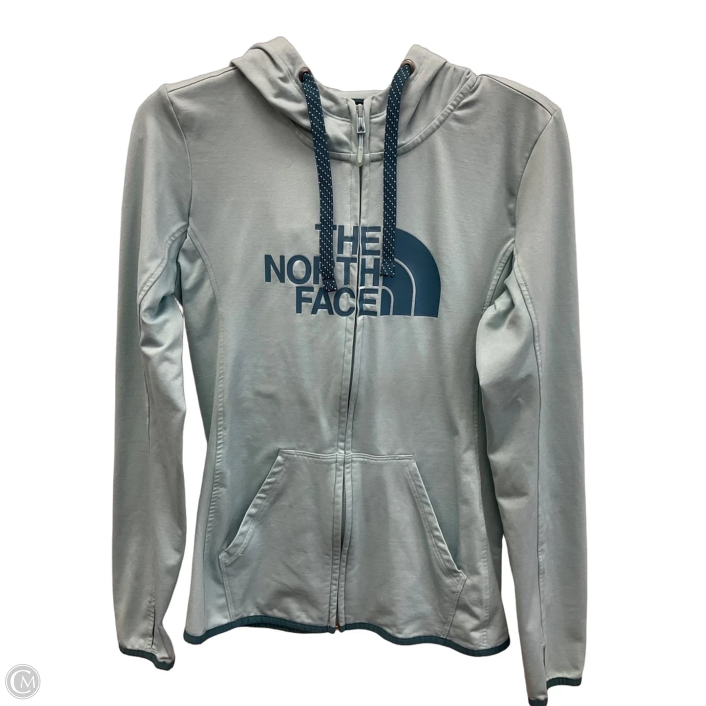 Athletic Jacket By The North Face In Blue, Size: M