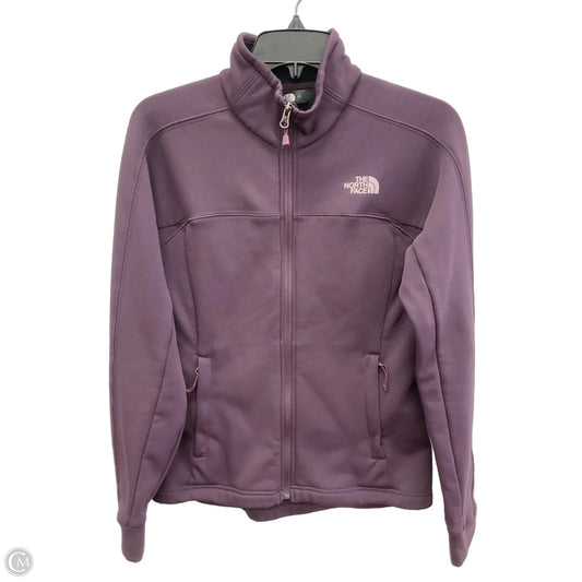 Athletic Jacket By The North Face In Purple, Size: Sp